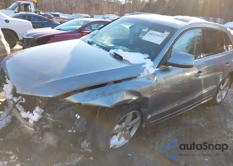 2011 Audi Q5 3.2 Premium Plus из США, поврежденный, VIN WA1DKAFP5BA075516